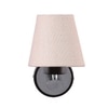 Devansh Metal Electric Wall Light in White Colour with White Shade Count of 1 Light