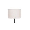 Estelle White Cotton Shade Floor Lamp