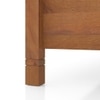 Raynor Solid Wood Queen Size Bed Without Storage (Amber Walnut Finish)