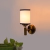Devansh Metal Electric Wall Light in Gold Colour with Multi Shade Count of 1 Light