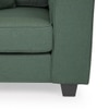 Payton 2 Seater Fabric Sofa in Fern Green Colour