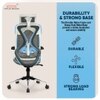 Kepler Brooks Marvel Lite Office Desk Chair in Grey Colour