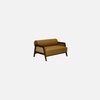 Classic 2 Seater Sofa In Light Brown Colour