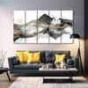 The Castle Decor Nature Art Wall Painting Wooden Framed 27x48 Inch (Style 1)