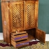 D'Dass Honey Finish Solid Sheesham Wooden Temple For Pooja