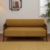 Classic 3 Seater Sofa In Light Brown Colour