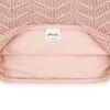 Rosa Pale Pink Cotton Cushion Cover 16X16  Inches