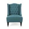 Denny Accent Chair in T blue Colour