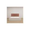 Namah Engineered Wood Queen Size Bed In White Finish