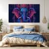 The Castle Decor Lord Ganesha Wall Painting Wooden Framed 27x48 Inch (Style 17)