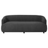 Morgen Boucle Fabric 3 Seater Sofa In  Dark Grey