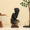Cute Polyresin Figurine in Black Colour