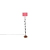 Felicia Pink Cotton Shade Floor Lamp