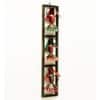 Desert Art Metal Handpainted Kalbeliya Musician Wall Hanging in Multicolour