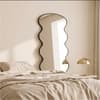 The Artment Black Meander Unbreakable Floor Mirror For Home (170 X 70 CM)