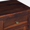 Sheesham Wood 4 Door 4 Drawer Sideboard in Honey Oak Finish