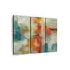 Truss Red Beige Pieces Coral Reef Canvas Wall Prints Canvas Wall Prints Set of 3 Multicolor Matte