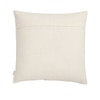 Blush Embroidery Ivory Cotton Cushion Cover 18X18 Inches