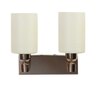 Eliante Modern Wall Lights Mild Steel & Glass Material Gold & Cream Finish