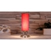 Red cotton table lamp with Steel Base -43