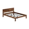 Simplicity Solid Wood Queen  Size Bed Without Storage (Provincial Teak Finish)