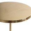 Viotto Metal Side Table in Gold Colour
