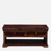 Sheesham Wood Coffee Table In Scratch Resistant Provincial Teak Finish