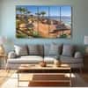 The Castle Decor Beachview Wall Art Set of 5 27x48 Inch