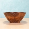 Ireka Home Kosha Acacia Wood Bowl Medium – Serving Bowl