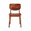 Pluto Solid Wood Dining Chair in Honey