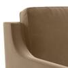 Abbey Sectional Sofa (Colour : Fawn Velvet, Cushion : Soft, Seater : Right Aligned 3 Seater + Right Aligned Chaise)
