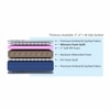 Marvel DualOrthopedic With Rebotech Technology 6 Inch Single Size Bonded Foam Mattress (81X35 Inches) , All Side Quilted, Dual Comfort Mattress