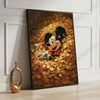 The Castle Decor Luxury Cartoon Wealth Wall Art Framed Painting 20x30 Inch