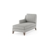 Abbey Sectional Sofa (Colour : Vapour Grey, Cushion : Hard, Seater : Left Aligned 2 Seater + Left Aligned Chaise)