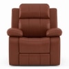 Griffin Single Seater Recliner Sienna Brown Colour