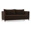 Florence Compact Sofa Set  (Colour: Dark Earth, Seater: 3+1+1)