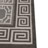Jaipur Rugs Soft Geometric With Greek Key Border Wool 8x10 Feet Dhurrie Carpet Style 2