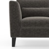 Lewis Sectional Sofa (Colour : Smoke Grey, Cushion : Hard, Seater : Left Aligned 3 Seater + Left Aligned Chaise)