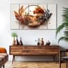 The Castle Decor Abstract Art Wall Painting Wooden Framed Digital Painting 27x48 Inch (Style 26)