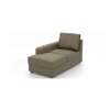 Apollo Compact Sofa (Colour : Cappucino, Cushion : Hard, Seating Capacity : Left Aligned 2 Seater + Left Aligned Chaise + Ottoman)