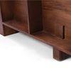 Duetto Solid Wood King Size Bed In Two Tone Finish