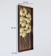 W-Poppy Abstract Metal Wall Decor in Gold Set of 1