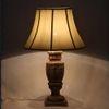 Distressed Wooden table lamp