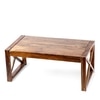 Hudson Sheesham Wood Coffee Table In Teak Finish