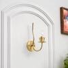 Elena Brass Single Shade Wall Light