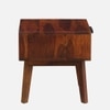 Brew Rectangular Solid Wood Coffee Table In Dual Tone Finish