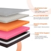 Sleepyhead Laxe Medium Firm Latex Memory Foam Mattress King 75x72x10