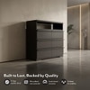 Ohio Chest of Drawers in American Walnut Finish