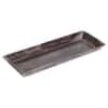 Metal Table Planters With Tray Set Of 4 In Copper And Black Colour