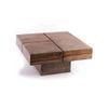 Arnel Coffee Table - Teak  Finish